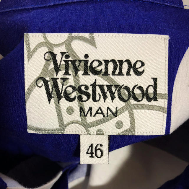 Vivienne Westwood(ヴィヴィアンウエストウッド)のVivienne Westwood MAN 水玉シャツ 変形 メンズのトップス(シャツ)の商品写真