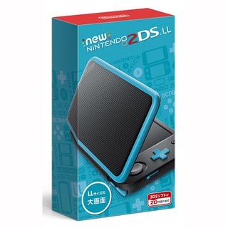 ニンテンドー2DS(ニンテンドー2DS)のNew ニンテンドー 2DS LL ブラック×ターコイズ 新品未開封(携帯用ゲーム機本体)