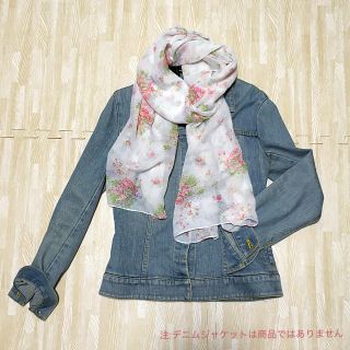 ローラアシュレイ(LAURA ASHLEY)の花柄ストール❤︎ローラアシュレイ(ストール/パシュミナ)