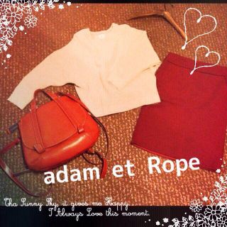 アダムエロぺ(Adam et Rope')のアダムエロペ ドルマントップス 美品(カットソー(長袖/七分))