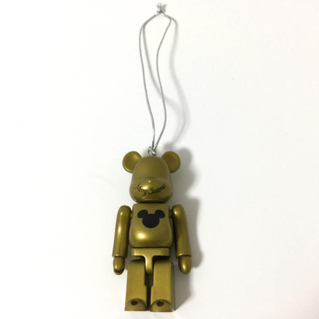 MEDICOM TOY(メディコムトイ)のBE@RBRICK ゴールド ミッキー エンタメ/ホビーのおもちゃ/ぬいぐるみ(キャラクターグッズ)の商品写真