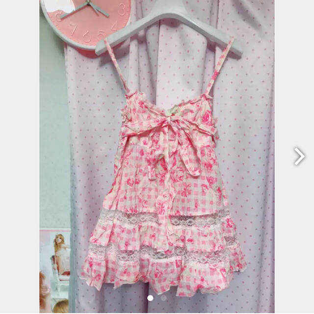 LIZ LISA - LIZLISA♡リズリサ♡ローズチェック柄♡コットン LIZ LISA - LIZLISA♡リズリサ♡ローズチェック柄♡コットン