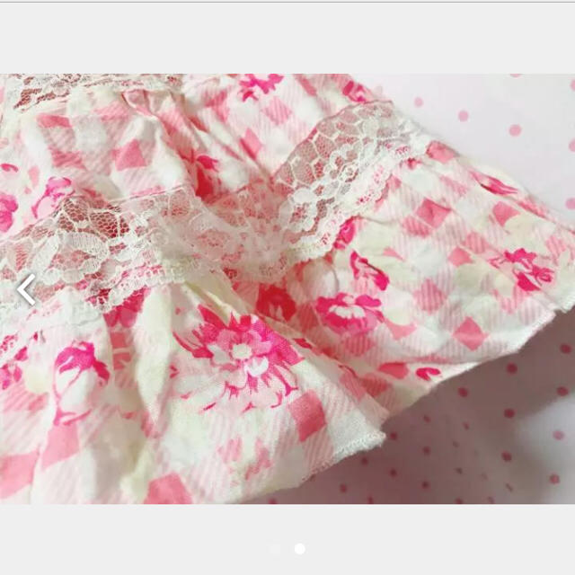 LIZ LISA - LIZLISA♡リズリサ♡ローズチェック柄♡コットン LIZ LISA - LIZLISA♡リズリサ♡ローズチェック柄♡コットン