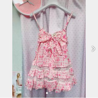 LIZ LISA - LIZLISA♡リズリサ♡ローズチェック柄♡コットン LIZ LISA - LIZLISA♡リズリサ♡ローズチェック柄♡コットン