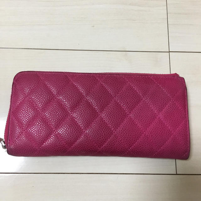 CHANEL(シャネル)のシャネル 長財布 ピンク レディースのファッション小物(財布)の商品写真