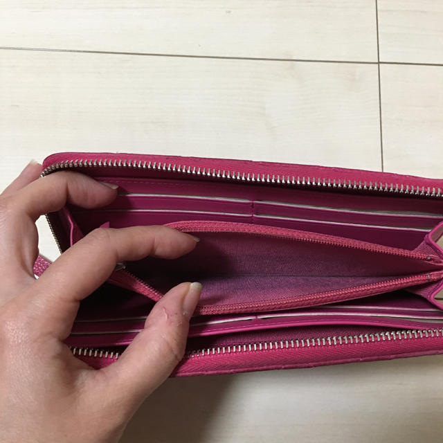 CHANEL(シャネル)のシャネル 長財布 ピンク レディースのファッション小物(財布)の商品写真