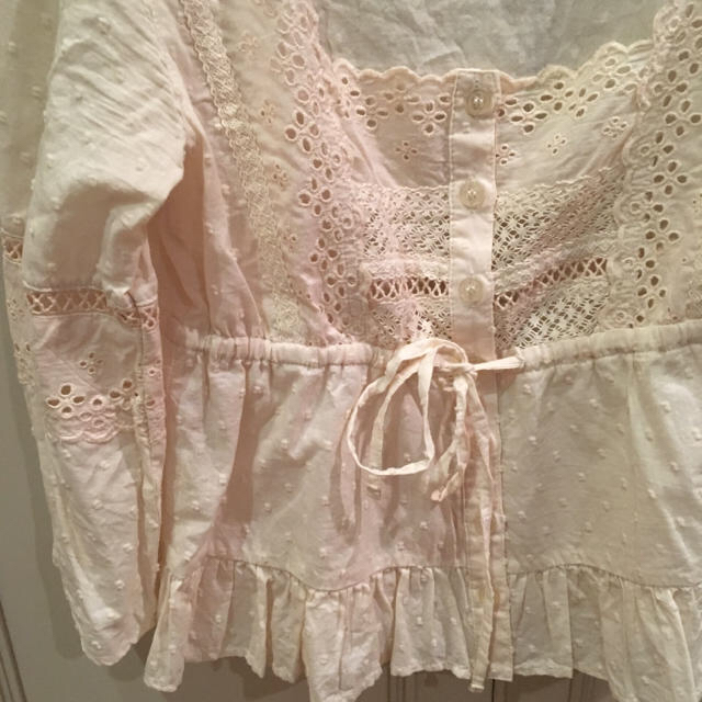 Santa Monica(サンタモニカ)のlace brouse&Ralph Lauren 2set レディースのトップス(シャツ/ブラウス(長袖/七分))の商品写真