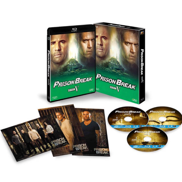  プリズン・ブレイク シーズン5 ブルーレイBOX [Blu-ray] エンタメ/ホビーのDVD/ブルーレイ(外国映画)の商品写真
