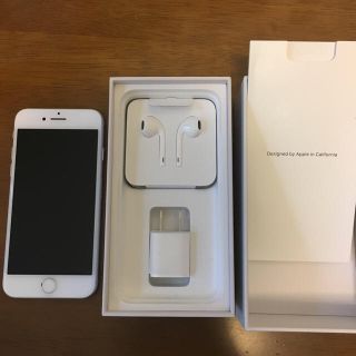 アイフォーン(iPhone)のiphone8 64GB simフリー シルバー 中古(スマートフォン本体)