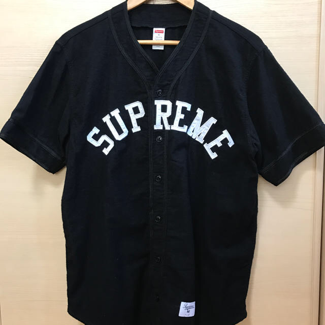 Supreme - supreme 10ss baseball jersey ベースボール シャツの通販