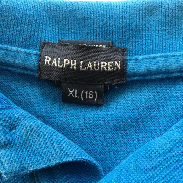 Ralph Lauren(ラルフローレン)のRALPH LAULEN ポロシャツ コットン ブルー XS レディースのトップス(ポロシャツ)の商品写真