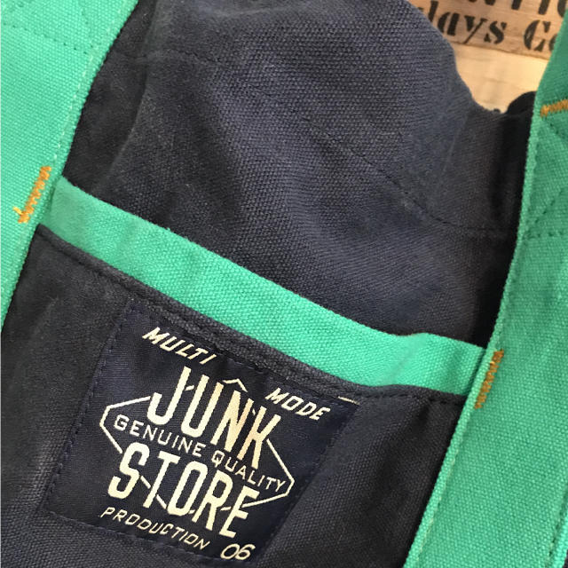 JUNK STORE(ジャンクストアー)の未使用 大容量トートバッグ ママバッグ レディースのバッグ(トートバッグ)の商品写真