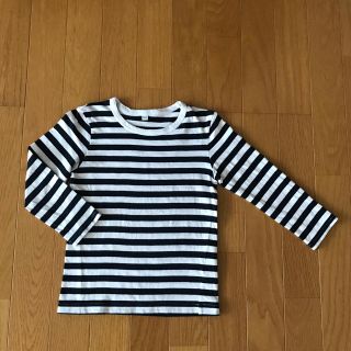 ムジルシリョウヒン(MUJI (無印良品))の無印ボーダートップス(Tシャツ/カットソー)