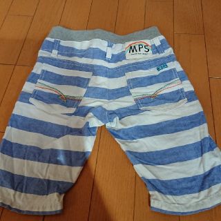 エムピーエス(MPS)のMPSボーダー柄ショートパンツ(パンツ/スパッツ)