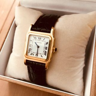 Cartier - 専用カルティエ☆70年代オールドサントス 18k 金無垢 腕時計