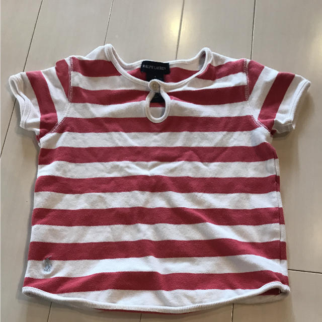 Ralph Lauren(ラルフローレン)の値下げ！ラルフローレン ボーダーＴシャツ キッズ/ベビー/マタニティのキッズ服男の子用(90cm~)(Tシャツ/カットソー)の商品写真