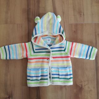 ベビーギャップ(babyGAP)の【専用】GAP baby ニットカーディガン 3〜6ヶ月サイズ(カーディガン/ボレロ)