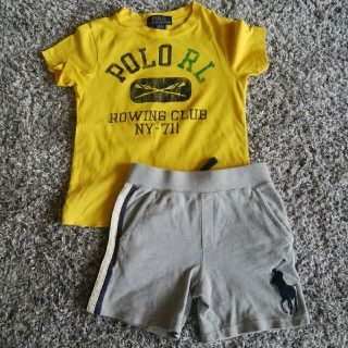 ポロラルフローレン(POLO RALPH LAUREN)のケンマさま　　POLO RALPH  LAUREN  上下　4T   used(Tシャツ/カットソー)