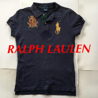ラルフローレン(Ralph Lauren)のRALPH LAULEN ポロシャツ NY購入 M ネイビー(ポロシャツ)