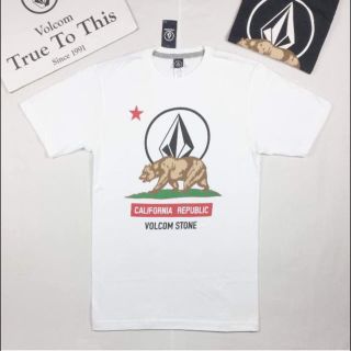 ボルコム(volcom)のVT8新品送込 S 白ボルコム California Corp 海外限定Tシャツ(Tシャツ/カットソー(半袖/袖なし))