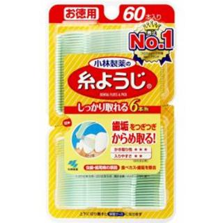 コバヤシセイヤク(小林製薬)の糸ようじ　60本入り×2P(日用品/生活雑貨)