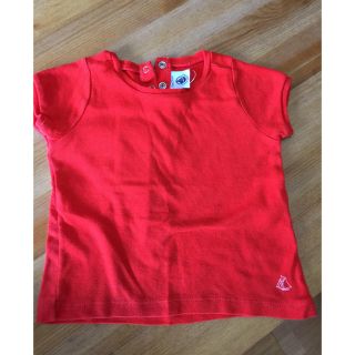 プチバトー(PETIT BATEAU)のプチバトー 半袖 12m(シャツ/カットソー)