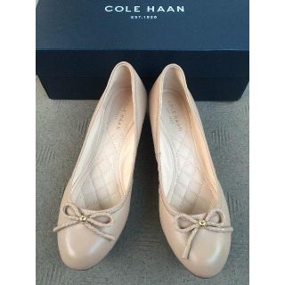 コールハーン(Cole Haan)のCole Haan (22.5 cm) バレエ・ウェッジ 箱入り(ハイヒール/パンプス)