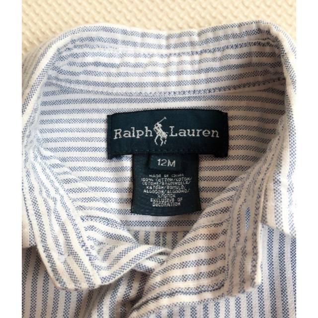 POLO RALPH LAUREN(ポロラルフローレン)のPOLO シャツ キッズ/ベビー/マタニティのベビー服(~85cm)(シャツ/カットソー)の商品写真