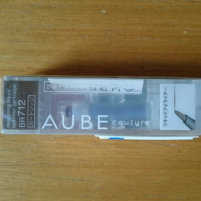 AUBE couture(オーブクチュール)の新品未使用AUBE リキッドアイライナー（カートリッジ）BR712 ブラウン コスメ/美容のベースメイク/化粧品(アイライナー)の商品写真