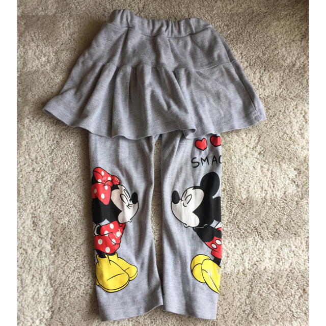 Disney(ディズニー)のミッキー ミニー スカート サイズ100 キッズ/ベビー/マタニティのキッズ服女の子用(90cm~)(スカート)の商品写真