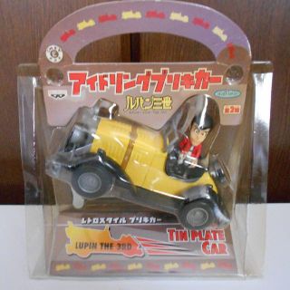 バンプレスト(BANPRESTO)のルパン三世　アイドリングブリキカー　ルパン三世　2001年　ＢＰ非売品(アニメ/ゲーム)