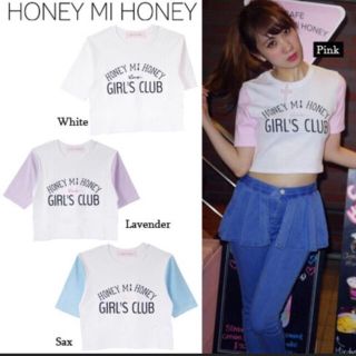 ハニーミーハニー(Honey mi Honey)のT(Tシャツ(半袖/袖なし))