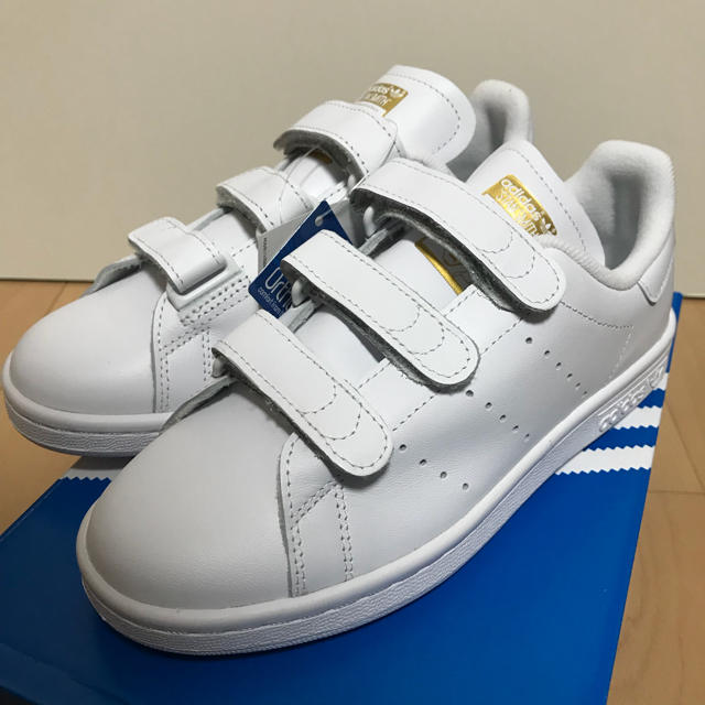 adidas(アディダス)の新品未使用 正規品 アディダス adidas スタンスミスベルクロ S75188 レディースの靴/シューズ(スニーカー)の商品写真