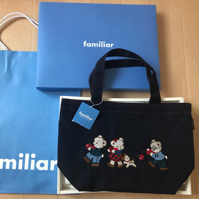 familiar(ファミリア)のfamiliar バック 新品タグ付き 未使用 キッズ/ベビー/マタニティのこども用バッグ(トートバッグ)の商品写真