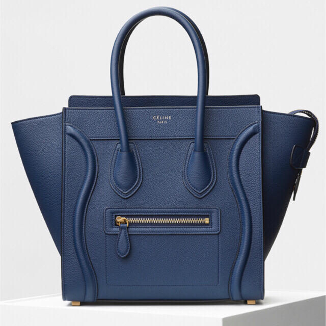 CELINE - セリーヌ ラゲージ マイクロ マリーン marine ネイビー CELINE - セリーヌ ラゲージ マイクロ マリーン marine ネイビー