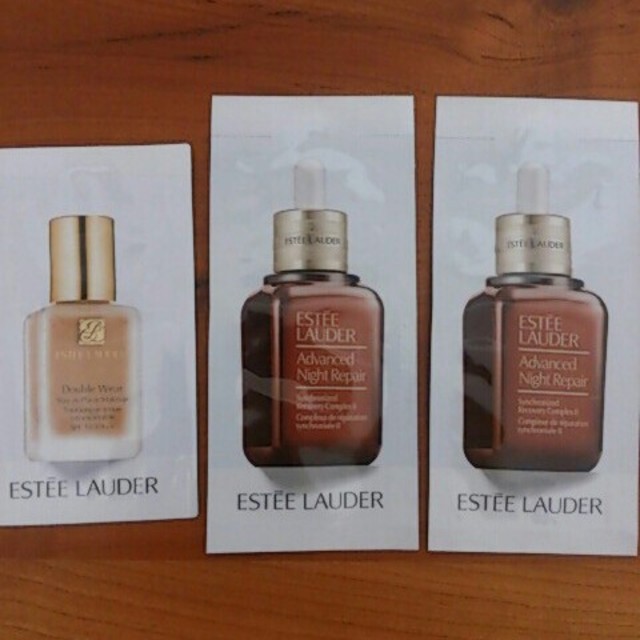 Estee Lauder(エスティローダー)の新品✩ESTEE LAUDERのサンプル3点セット コスメ/美容のキット/セット(サンプル/トライアルキット)の商品写真