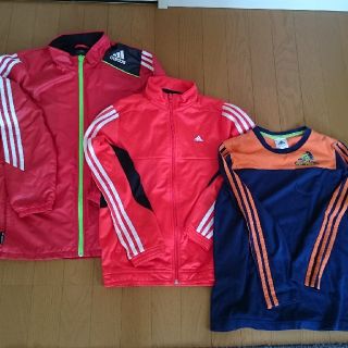 アディダス(adidas)のadidas  上着、長袖Tシャツ(Tシャツ/カットソー)