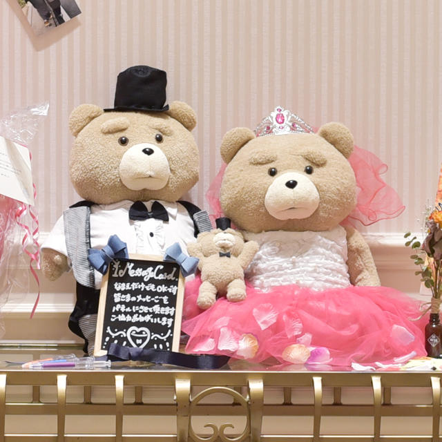 テッド ぬいぐるみ Ted ウェディングドール ウェルカムドール 結婚式