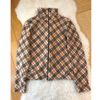 バーバリーブルーレーベル(BURBERRY BLUE LABEL)の美品バーバリーブルーレーベル人気フリースチェック柄カーディガン♫mayu様☆専用(カーディガン)