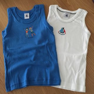 プチバトー(PETIT BATEAU)のプチバトー タンクトップ肌着3ans(下着)