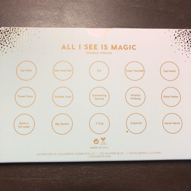 colourpop(カラーポップ)の値下げ！ALL SEE IS magic コスメ/美容のベースメイク/化粧品(アイシャドウ)の商品写真