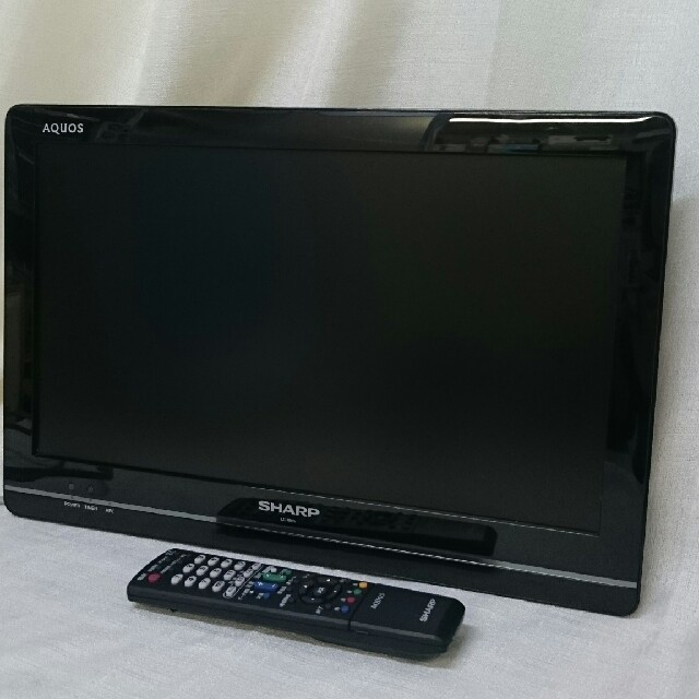 SHARP(シャープ)の中古☆SHARP AQUOS 19型テレビ☆限定3台 スマホ/家電/カメラのテレビ/映像機器(テレビ)の商品写真