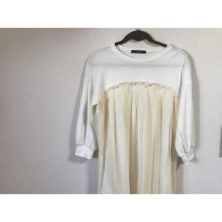 ダブルクローゼット(w closet)のぽろ。様 お取り置き(ひざ丈ワンピース)