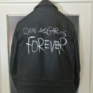 コムデギャルソン(COMME des GARCONS)の【syrisさん専用】新40☆コムデギャルソンルイスレザーライダース(ライダースジャケット)