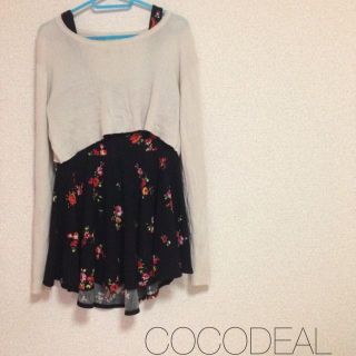 ココディール(COCO DEAL)のCOCODEAL ワンピース(ミニワンピース)