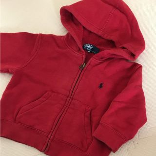 ラルフローレン(Ralph Lauren)のラルフローレン パーカー  赤  アウター  ベビー  キッズ(その他)