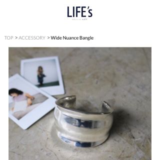 トゥデイフル(TODAYFUL)の（週末限定値下げ) LIFE's Wide Nuance Bangle(ブレスレット/バングル)