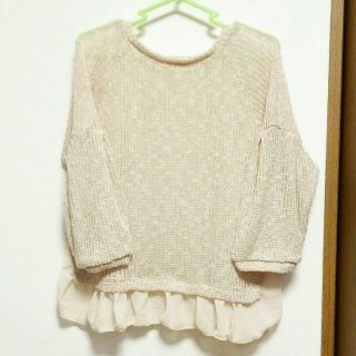 フラワー(flower)の◎airy prime top◎(ニット/セーター)