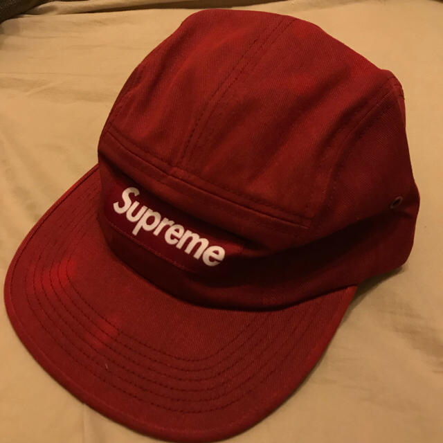 Supreme(シュプリーム)のsupreme 18ss week6 reactive camp cap red メンズの帽子(キャップ)の商品写真