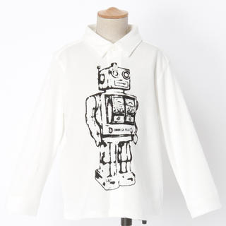 コムサデモード(COMME CA DU MODE)のコムサフォセット  ロボット シャツ  新品未使用(Tシャツ/カットソー)